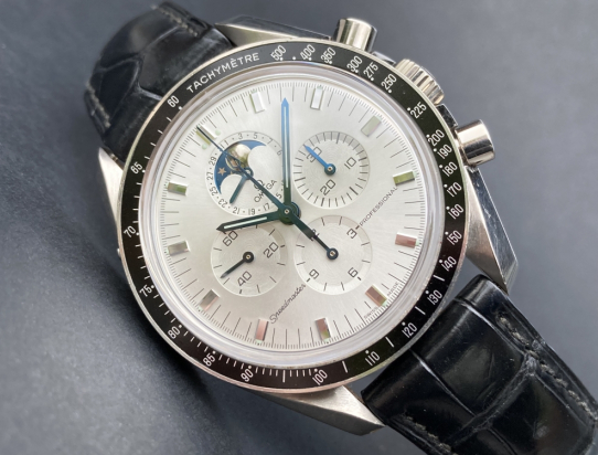 1999 UNPOLISHED Speedmaster Apollo 11 30th Anniversary White gold
