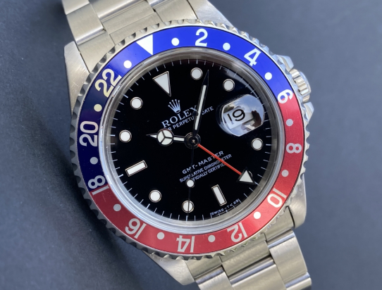 1996 Gmt Master 16700 Pepsi tritium Full set