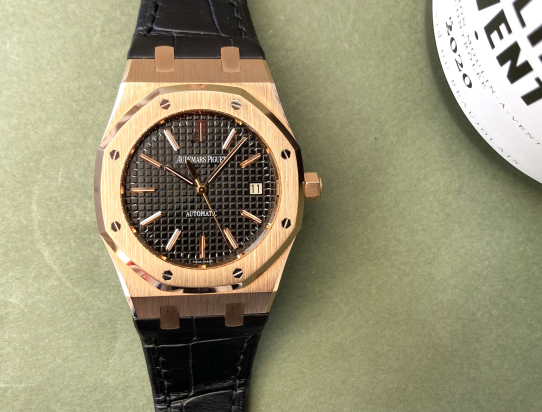 2010 Royal Oak 15300 Pink Gold Unpolished, FULL SET + SERVICE