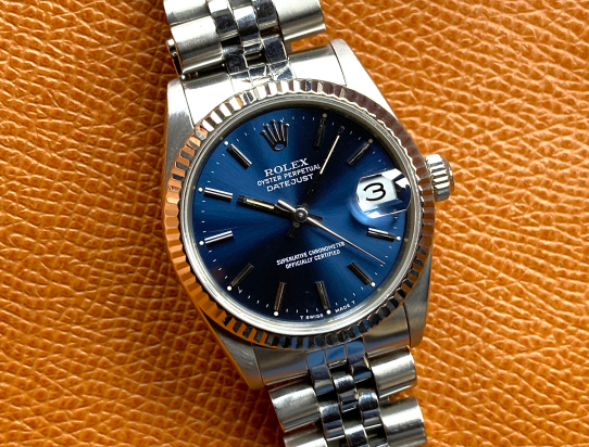 1991 Datejust 68274 MEDIUM 31 White Gold Bezel Serviced
