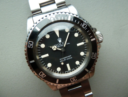 1979 UNPOLISHED LOLLIPOP Submariner 5513 MAXI MK3