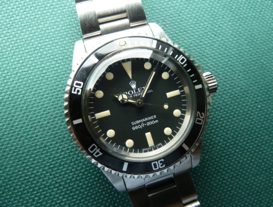 1980 Submariner 5513 MAXI DIAL MK4 Rolex Service Papers
