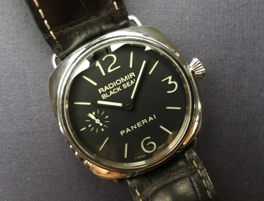 2007 PAM 0183 Radiomir Black Seal OP6644 Box and Papers