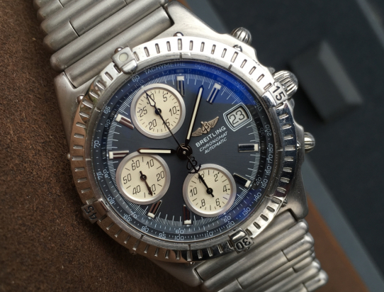 1999 Chronomat "THE MYTH" Papers Blackbird